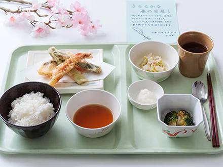 4月春の天ぷら