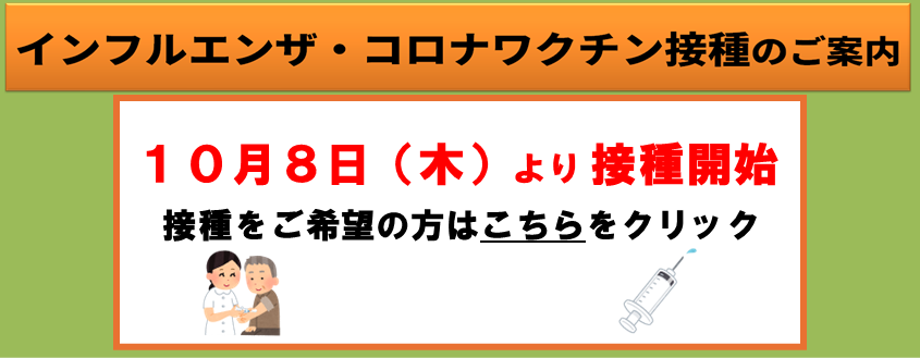 インフルエンザ・コロナワクチン接種PCppt