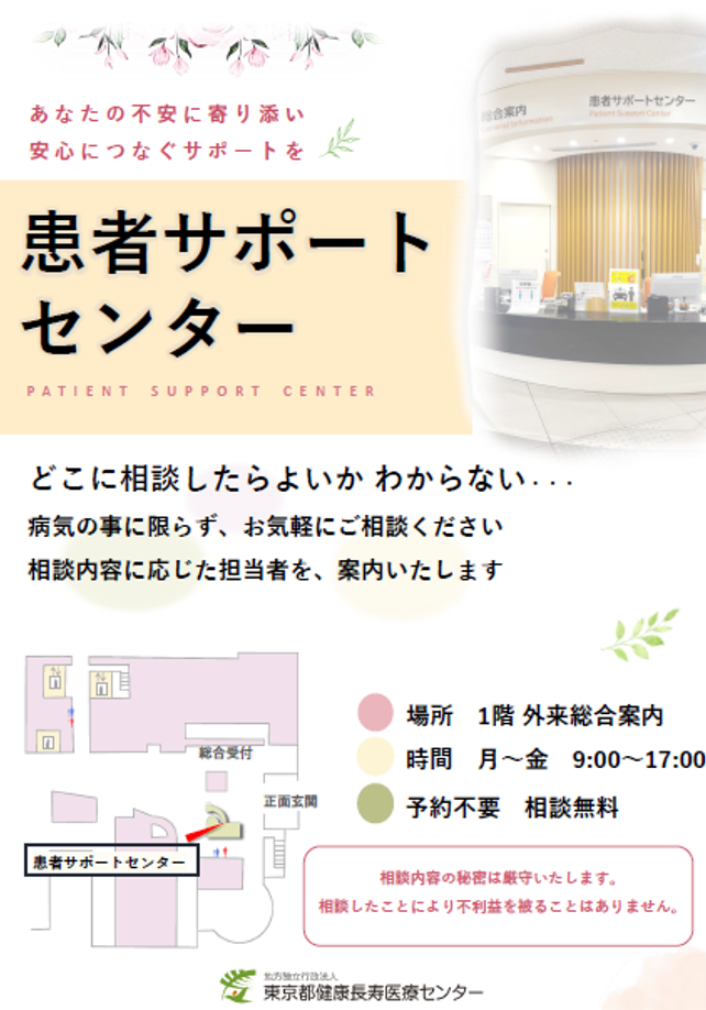患者サポートセンター