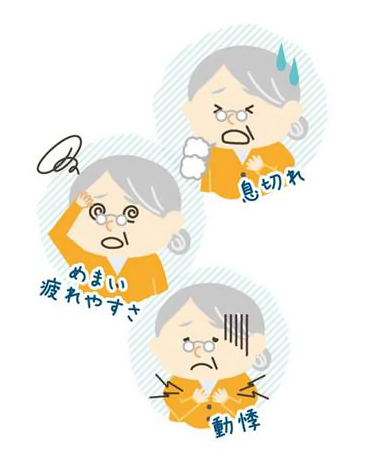 大動脈弁狭窄症の症状