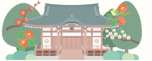 寺院_イラスト