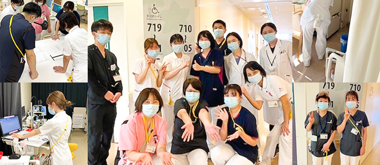 7階 東病棟 腎臓内科、泌尿器科、眼科