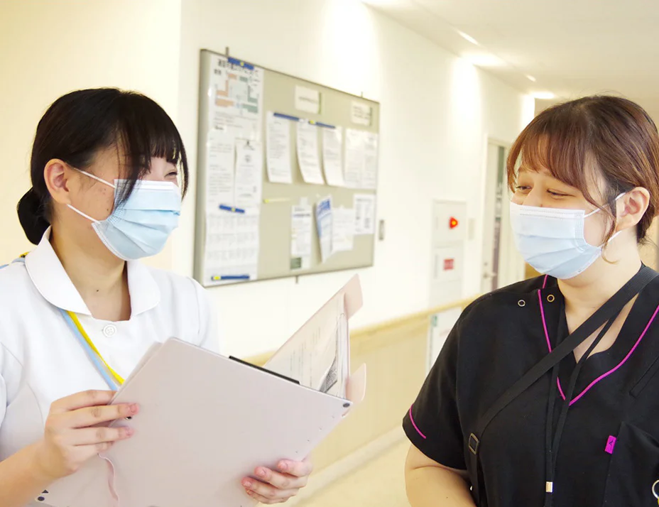 先輩看護師へ報連相1