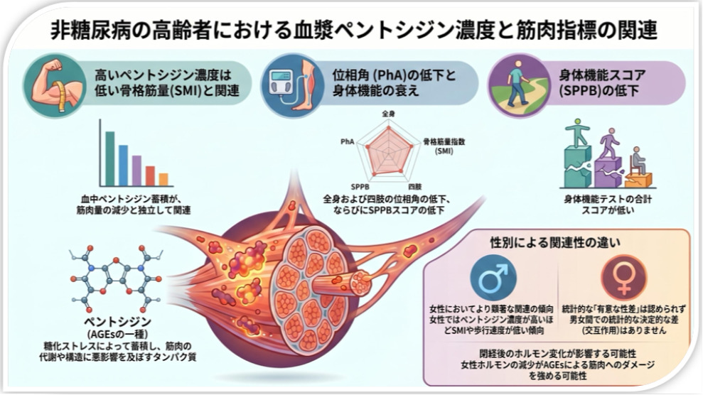 近年の高齢化とサルコペニアに関する研究背景